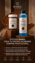 KIT RAIKU OXIDO. Pintura + Activador