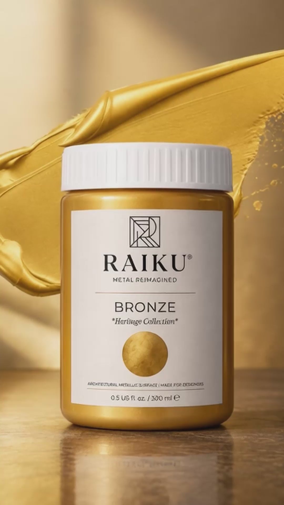 RAIKU Oro | Pintura Metálica Premium