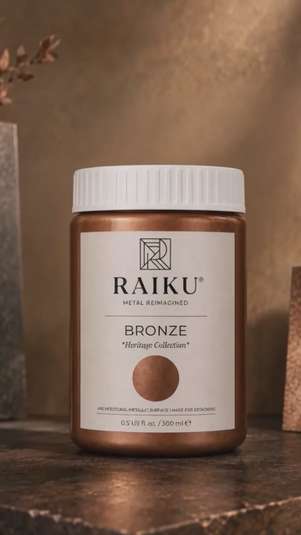 RAIKU Oro 24K | Pintura Metálica Premium